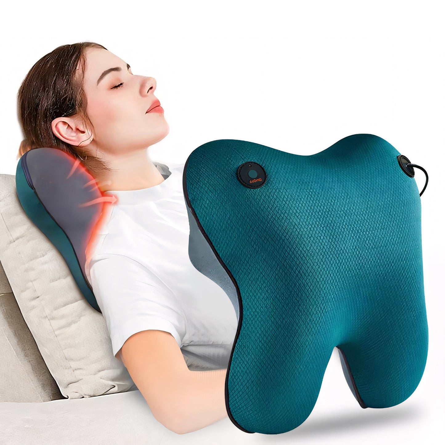 Neck And Back Deep Acupressure Massager Full Body Massage Pillow Ideal Gift