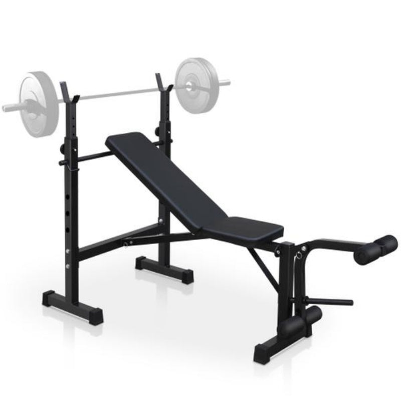 Olympic Weight Bench Full Body Workout For Your Home Gym With Squat Rack And Bench Press