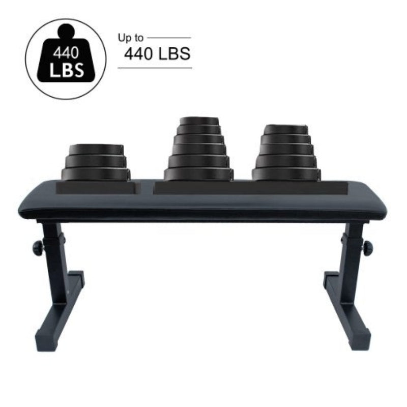Home Flat Dumbbell Bench Comfortable Design Home Fitness Strength Training Bench